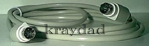 Apple Mac 6 ft Serial Printer Cable 8 pin Image II 2
