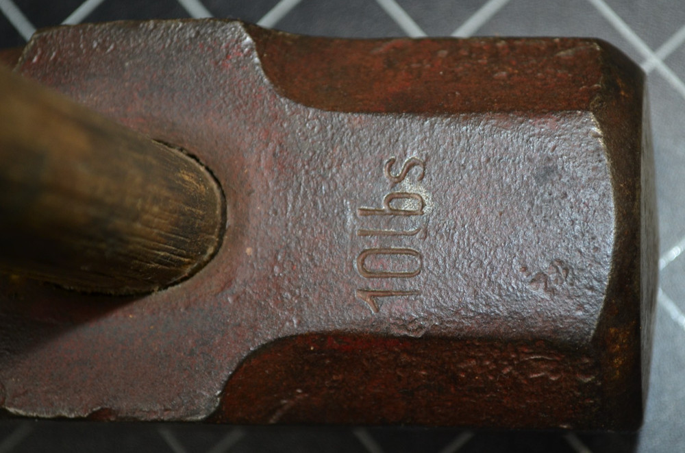 AFORA - MADE IN SPAIN - 10# - BLACKSMITH SLEDGE HAMMER