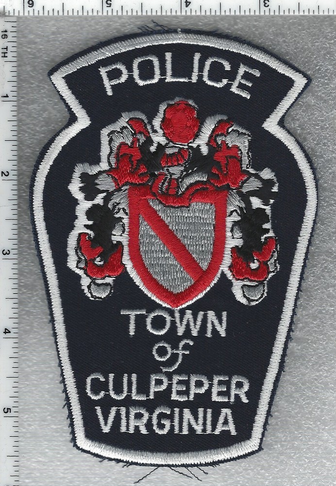 Culpepper Police (Virginia) Shoulder Patch