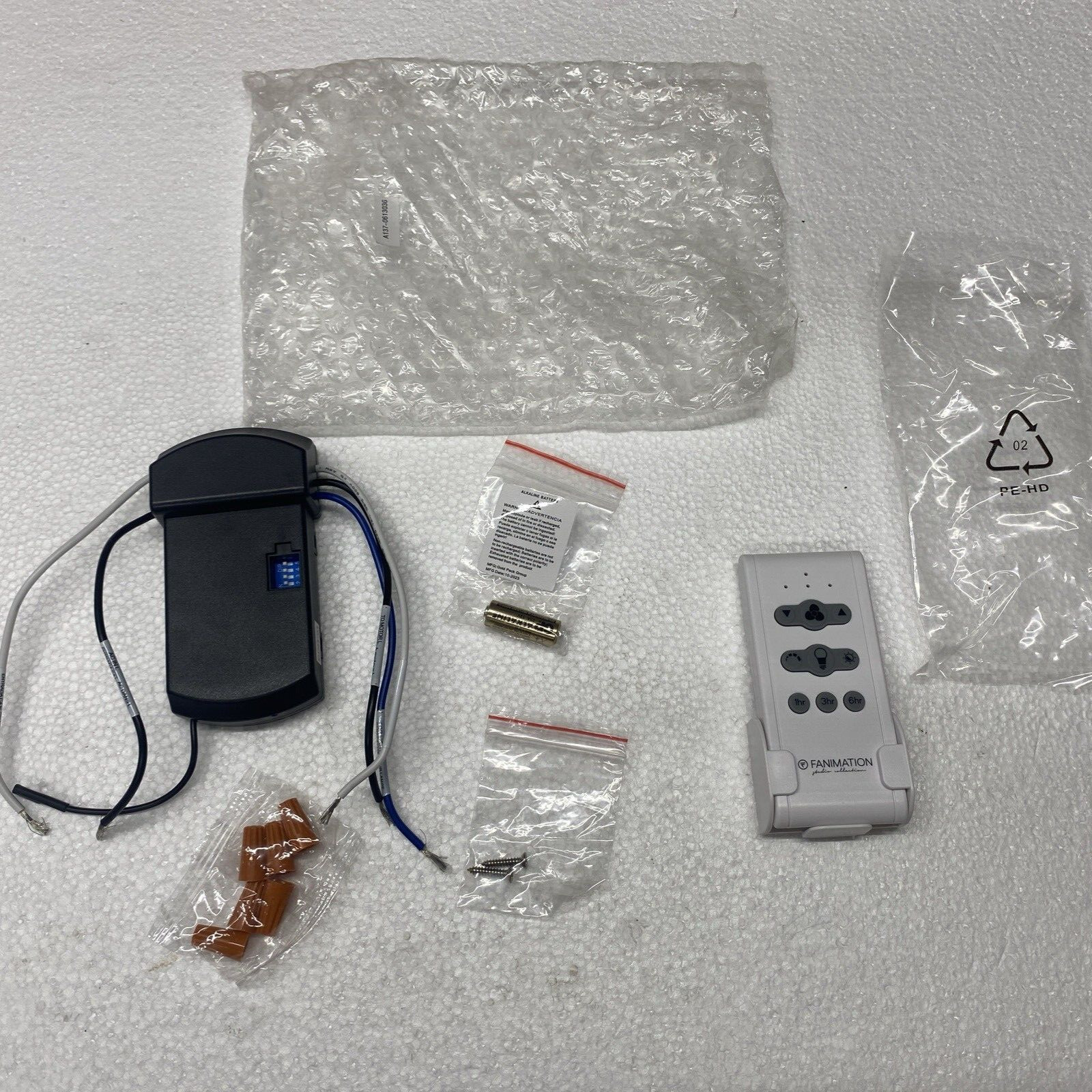 Fanimation Receiver & Remote MR181A-3  Ceiling Fan RCCA050050005    JH-01