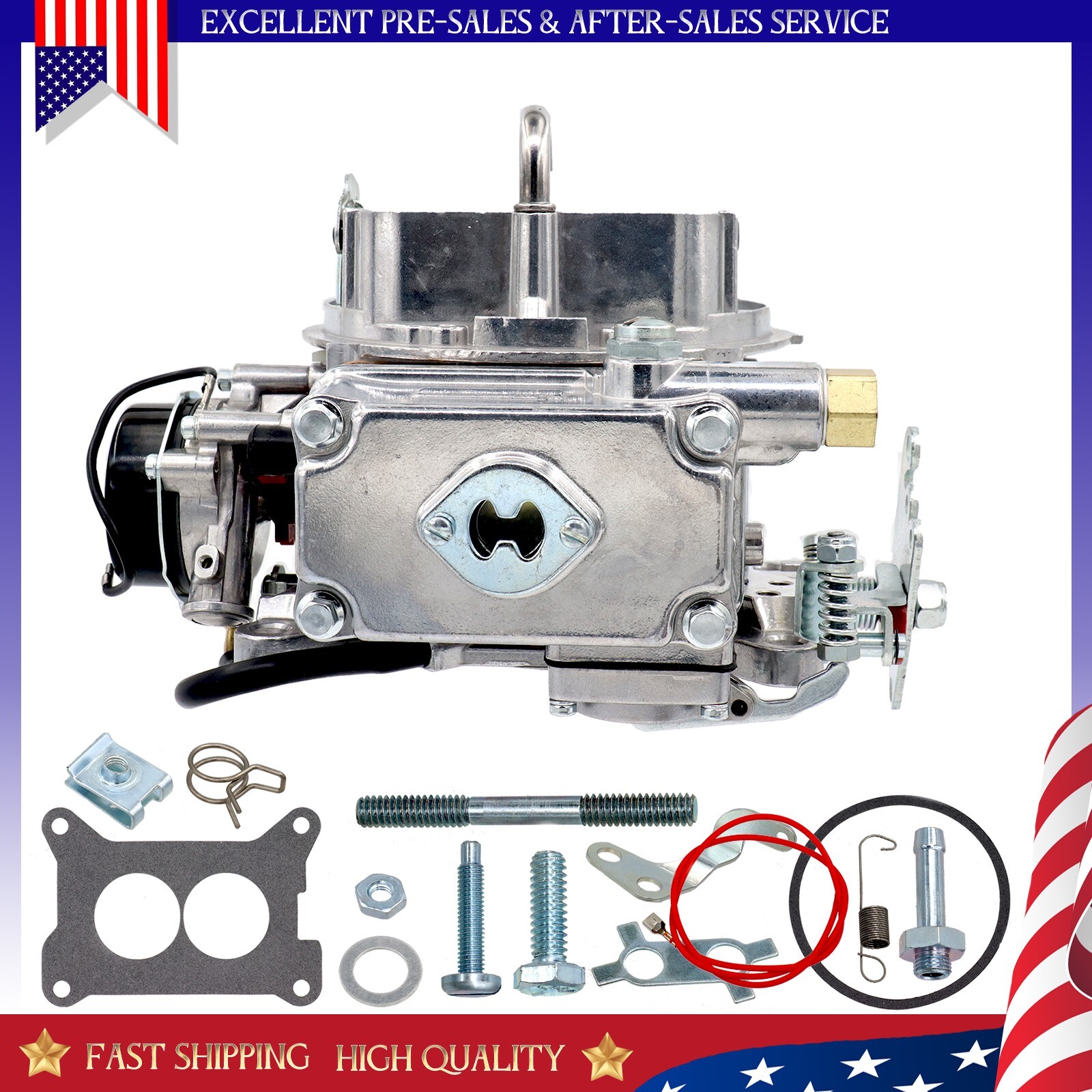 Marine Carburetor 500 CFM Electric Choke 0-80402-2 For Holley 2300 Gas New 🔥