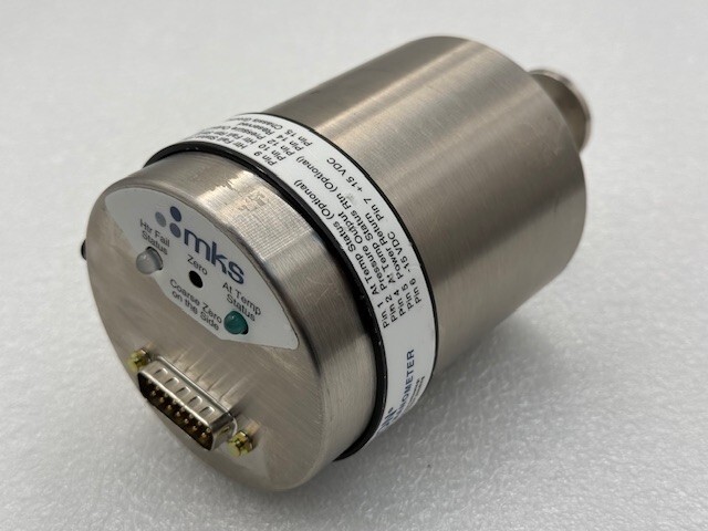 MKS Instruments 627B11TDC2P Range 1.333 kPa Baratron Capacitance Manometer
