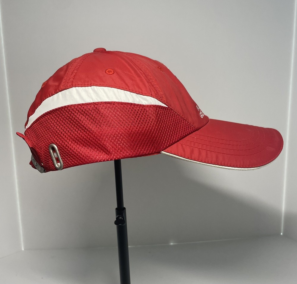 HI-tec golf hat Wack Wack Golf Philippines Red Adjustable