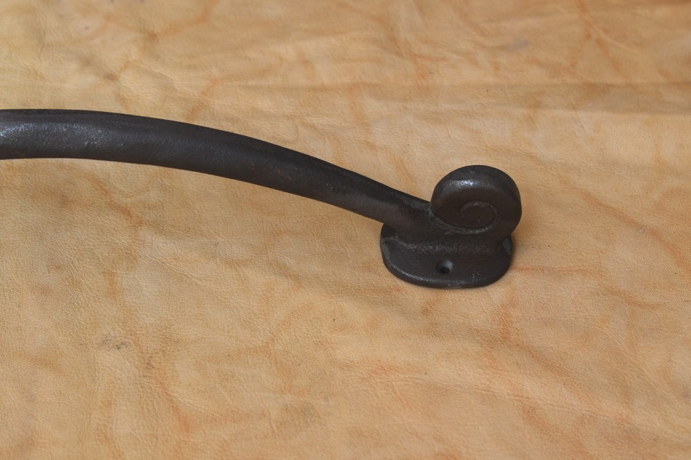 Vintage style Cast iron Large Front door gate Twisted Rope Shape pull handle