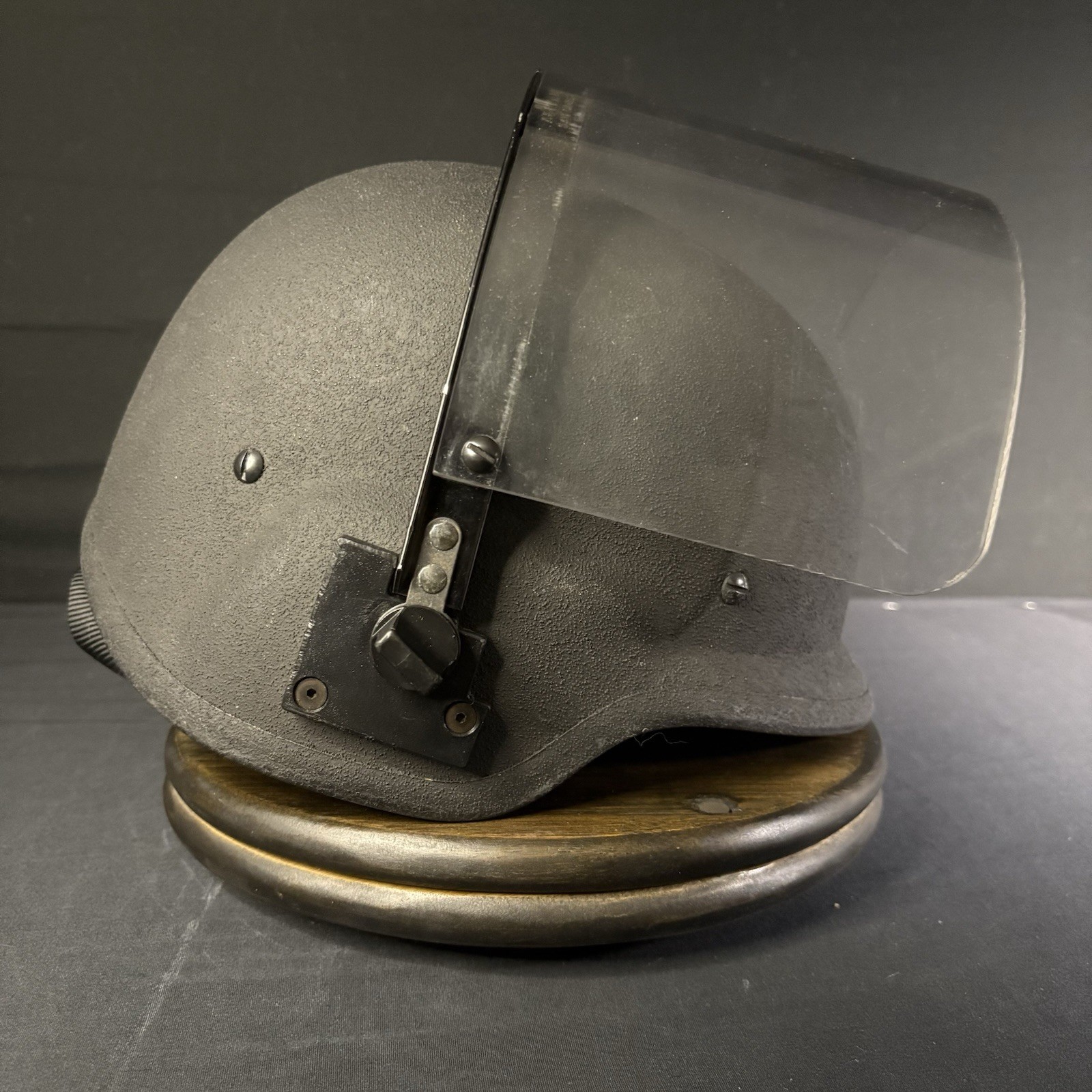 Bullet Proof 3A IIIA Helmet Size Large USA Made Removable Face Shield