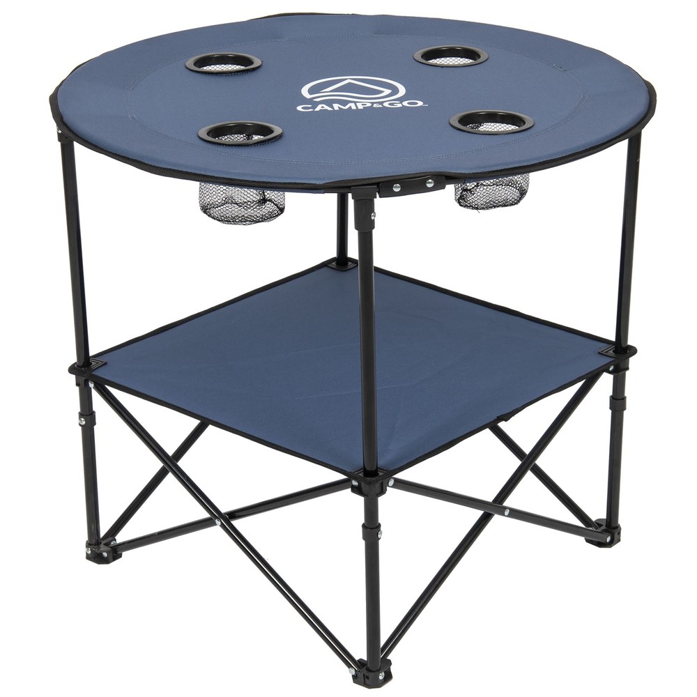 28" ROUND FABRIC TABLE MOSS