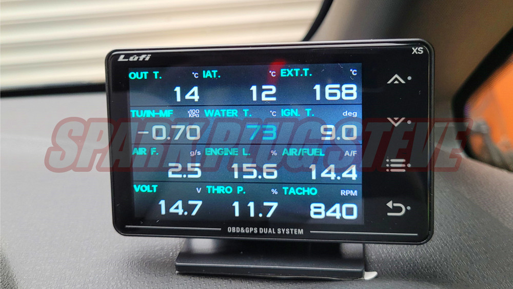 LUFI XS *GENUINE* obd2 & GPS 2025 Model dash display gauge / fault code reader