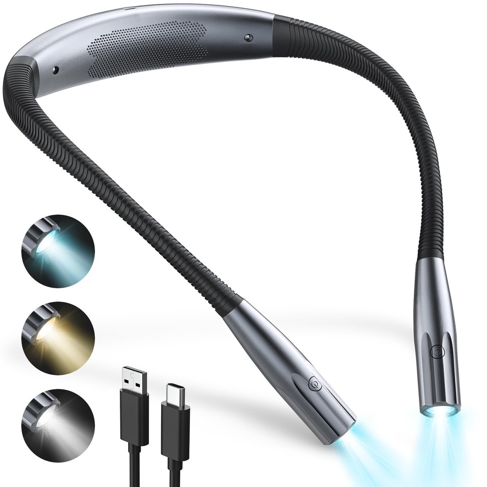 OPAUL Neck Reading Light, Black, ‎OPAULLED01