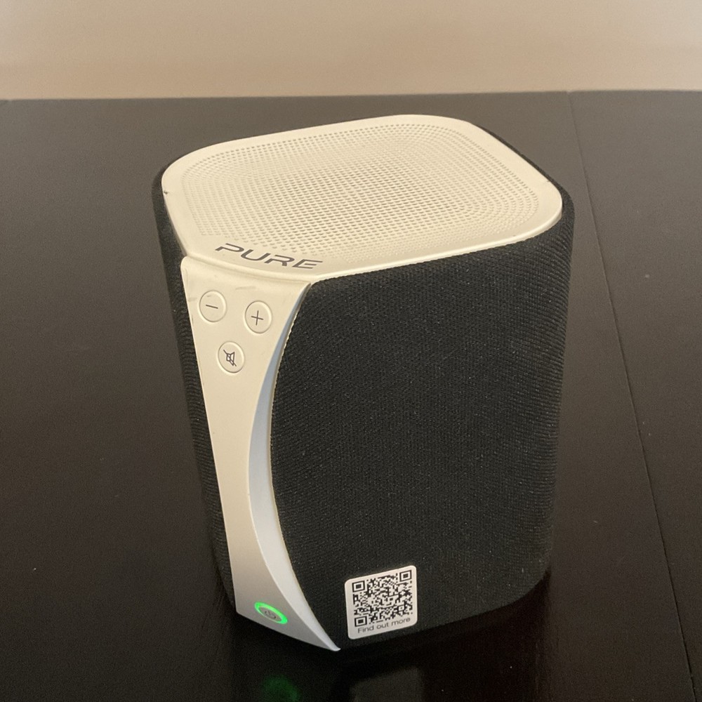 PURE JONGO S3 - White Portable Bluetooth S340B Wireless Speaker