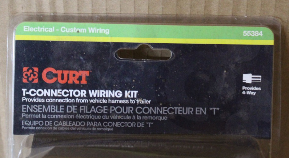 CURT 55384 T-CONNECTOR WIRING KIT