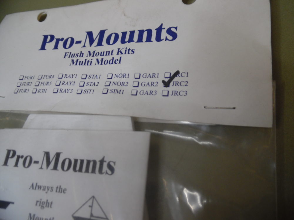 Pro-Mounts JRC2 Flush Mount Kit for JRC 2000 / 3000