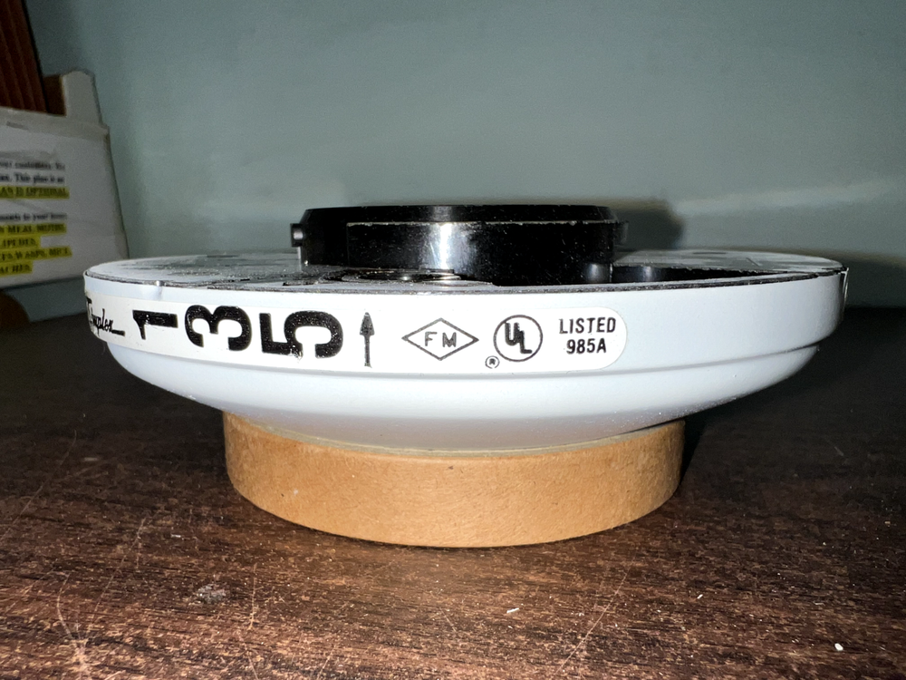 NOS SIMPLEX 477-079 4255-5 FIRE DETECTOR 135 DEGREES