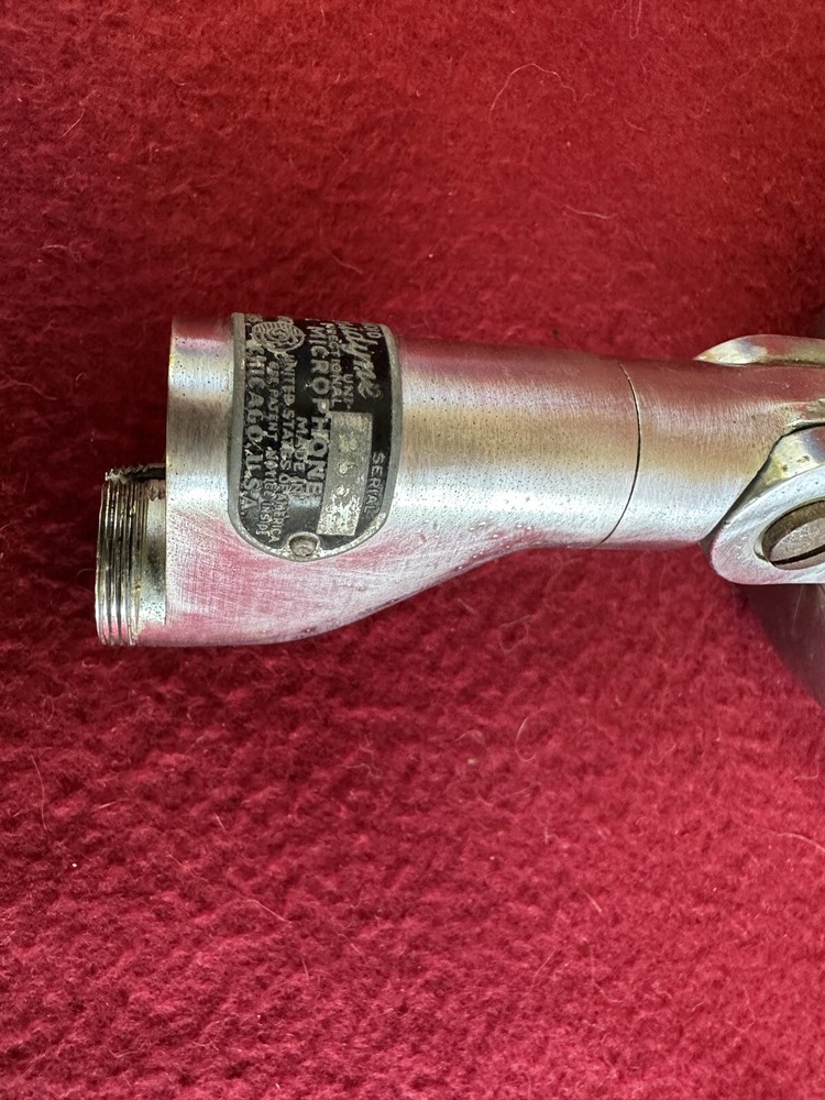 Vintage Shure Model 55A microphone