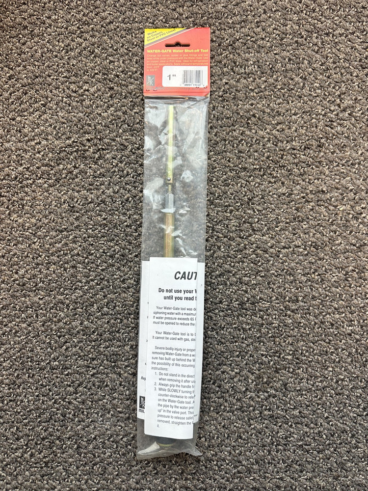 Mill Ross Water Gate shut-off tool (1") 77010