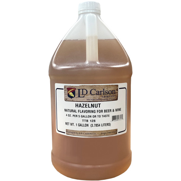 LD Carlson Natural Hazelnut Flavoring 128 oz