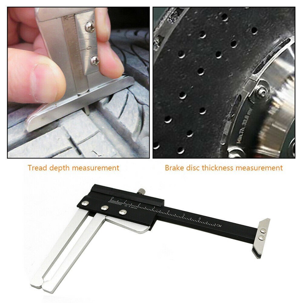 Measuring Caliper Caliper Accurate Black And Silver Convenient Reliable