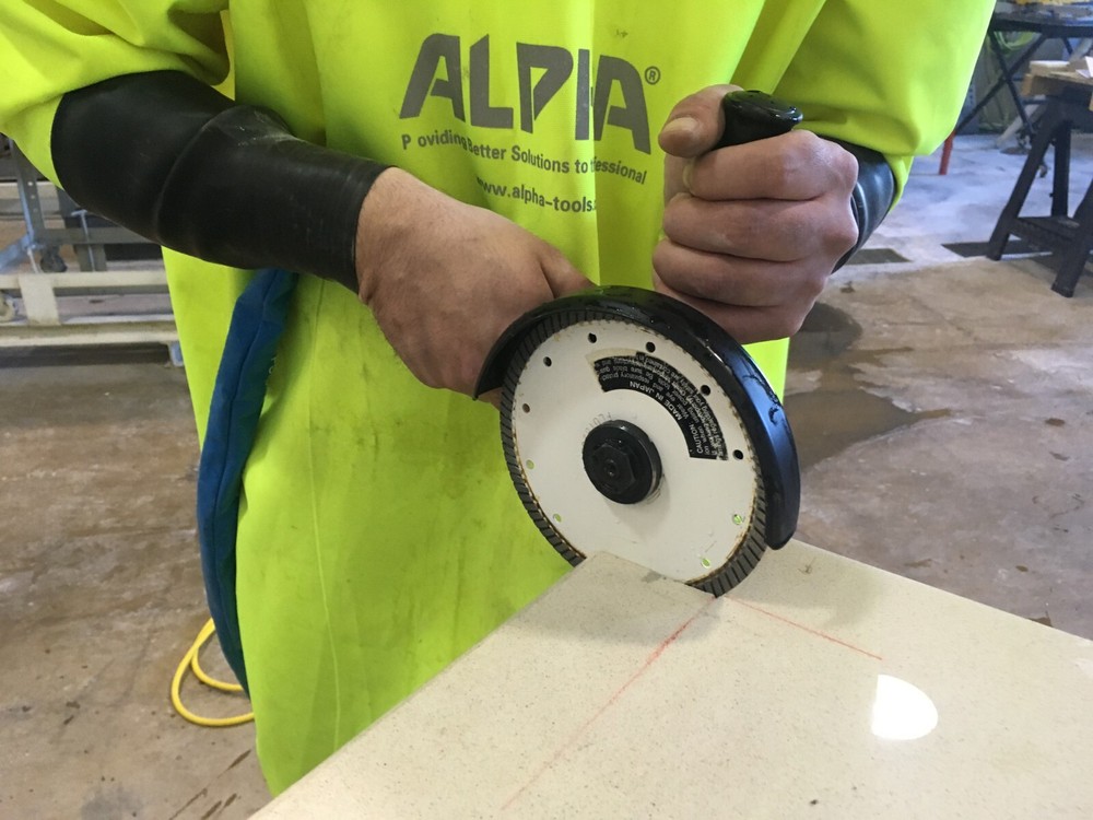 Alpha Tools PSC-600 6" Pneumatic Stone Cutter