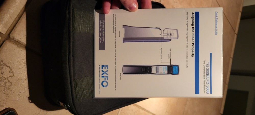 Fiber Optic Light Reader EXFO