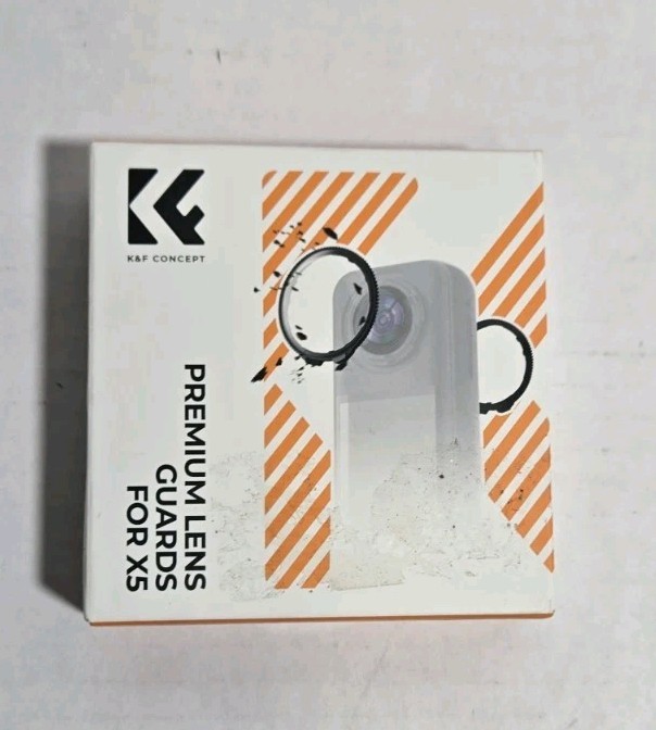 K&F Concept Premium Lens Guards Tempered Cover for Insta360 X5 NEW (READ)