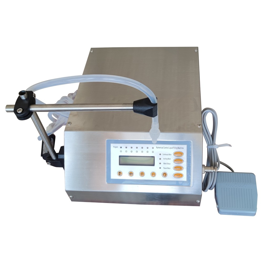 Semi-Automatic Liquid Filling Machine Automatic Counting LCD Display 110V