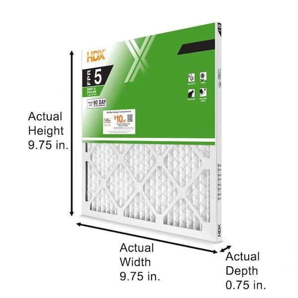 Pleated Air Filters Replacement For Furnace. AC HVAC MERV 8 FPR 5 3-Pack