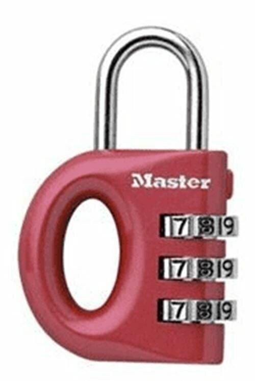 Master Lock 633D - Combination Padlock, Assorted Colors