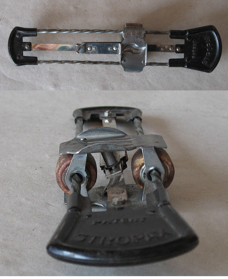 OLD GERMAN RAZOR BLADE SHARPENER STROPAX