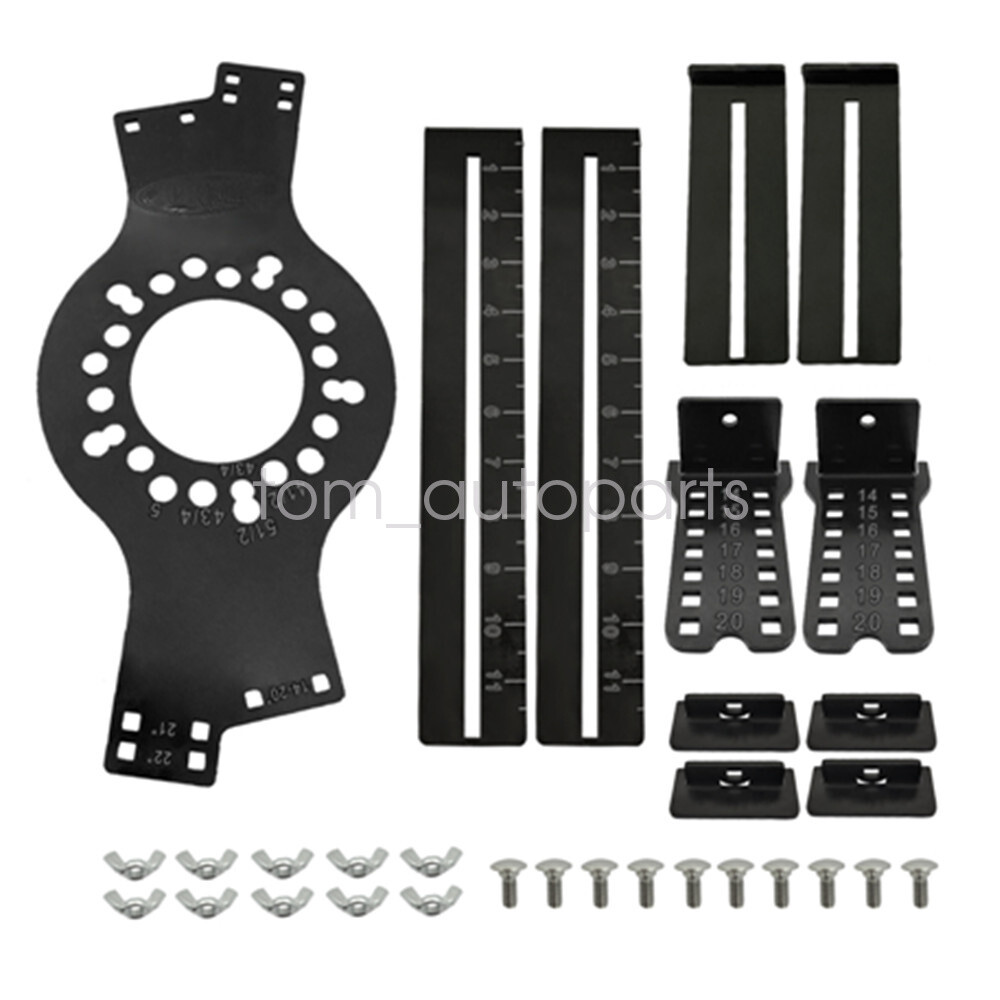 Wheel Fitment Simulator Tool, Tire Size For Test Measuring Mockup, 5-Lug Pattern