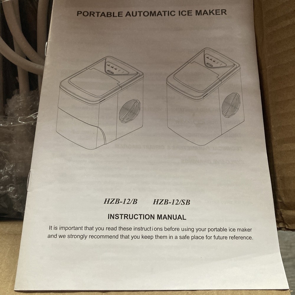 FEANOR Ice Maker w/ Self-Cleaning Function, Countertop Ice Machine Silver