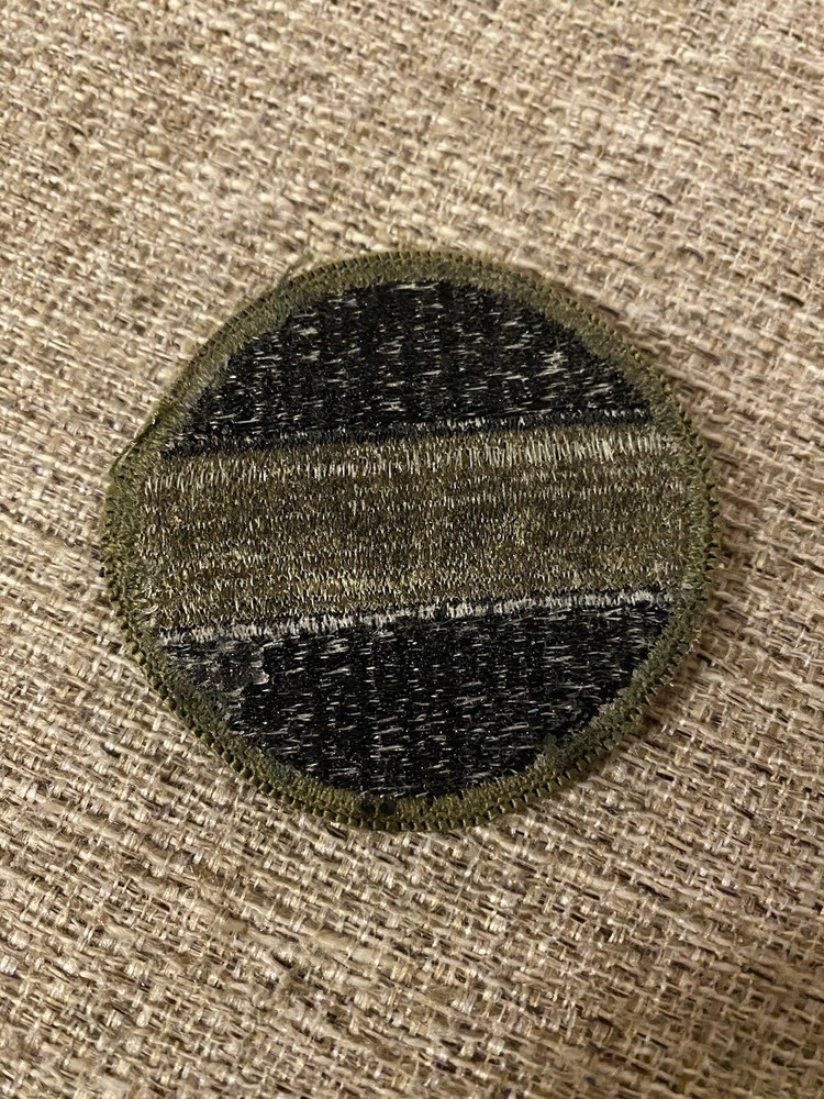 US Army Forces Command Round Subdued Patch FORSCOM INV4334