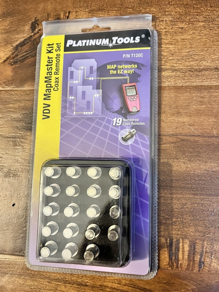 PLA-T120C,Platinum Tools Coax Remote Set