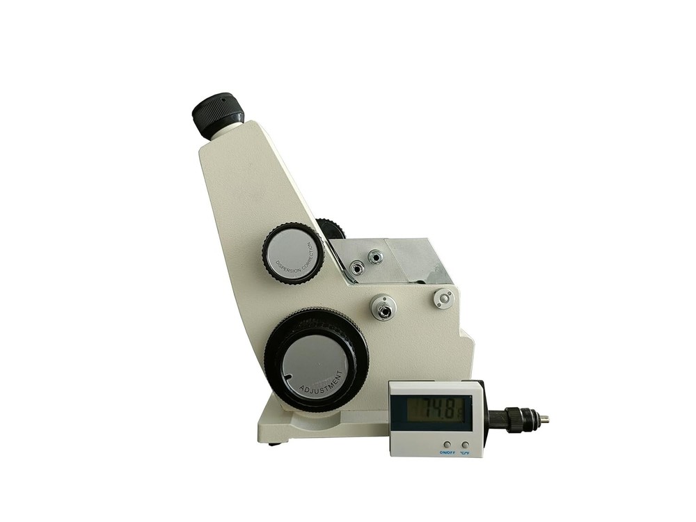 Abbe Monocular Refractometer ABBE Refractometer with 1.3000-1.7000nD 0-95% Brix