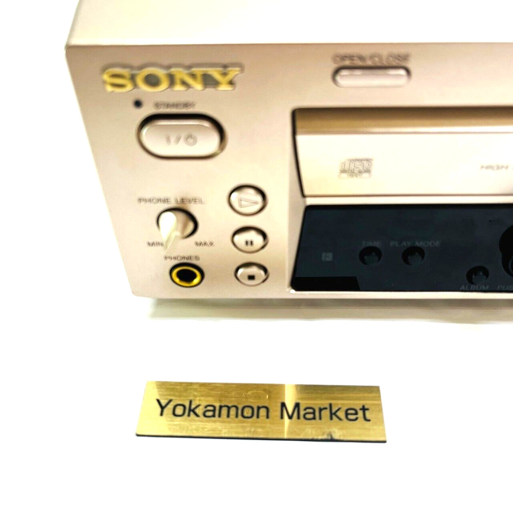 SONY MXD-D400 MD Deck Mini Disk Deck Audio Player Recorder MDLP Teted