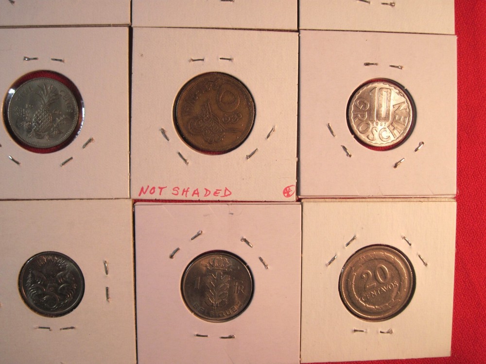 (20) DIFFERENT FOREIGN COINS FROM 16 COUNTRIES, (#092C)