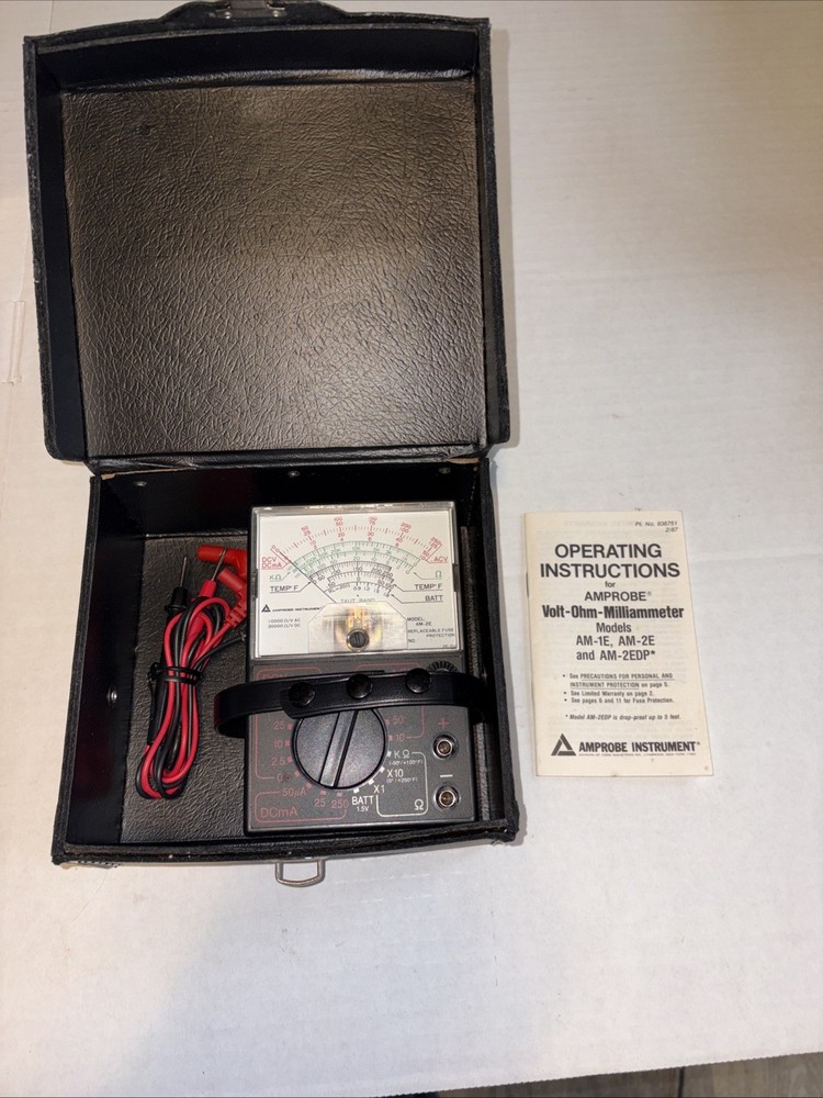 Ambrose Volt-Ohm-Milliammeter Model AM-2E