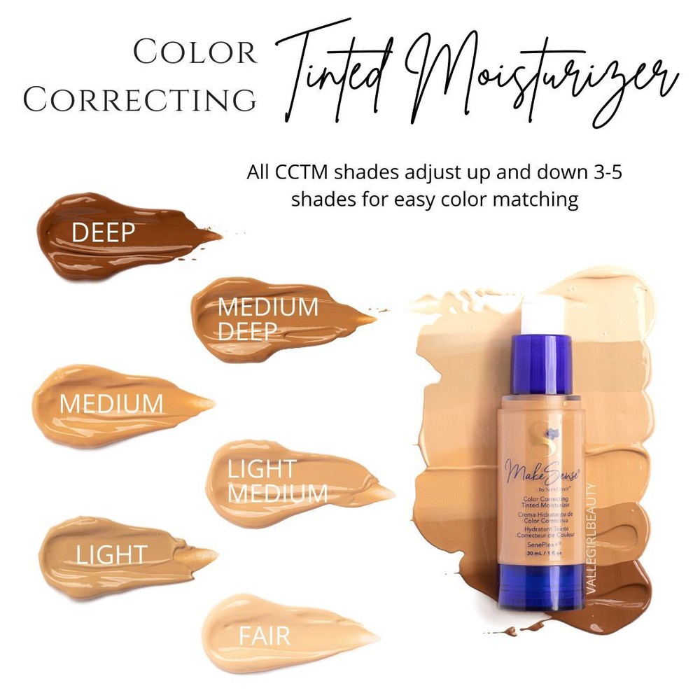 💥CCTM 100%AUTHENTIC MakeSense Color Correcting Tinted Moisturizer $2 SHIP!!