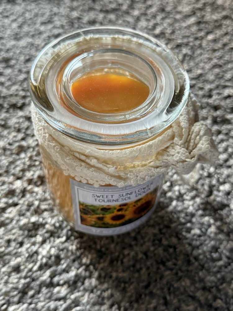 Sunflower Candle