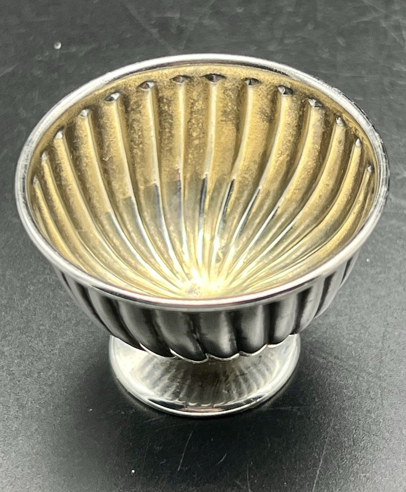 Vintage Sterling Silver 925 Salt Cellars, Mixed. 33 Grams- Photos.