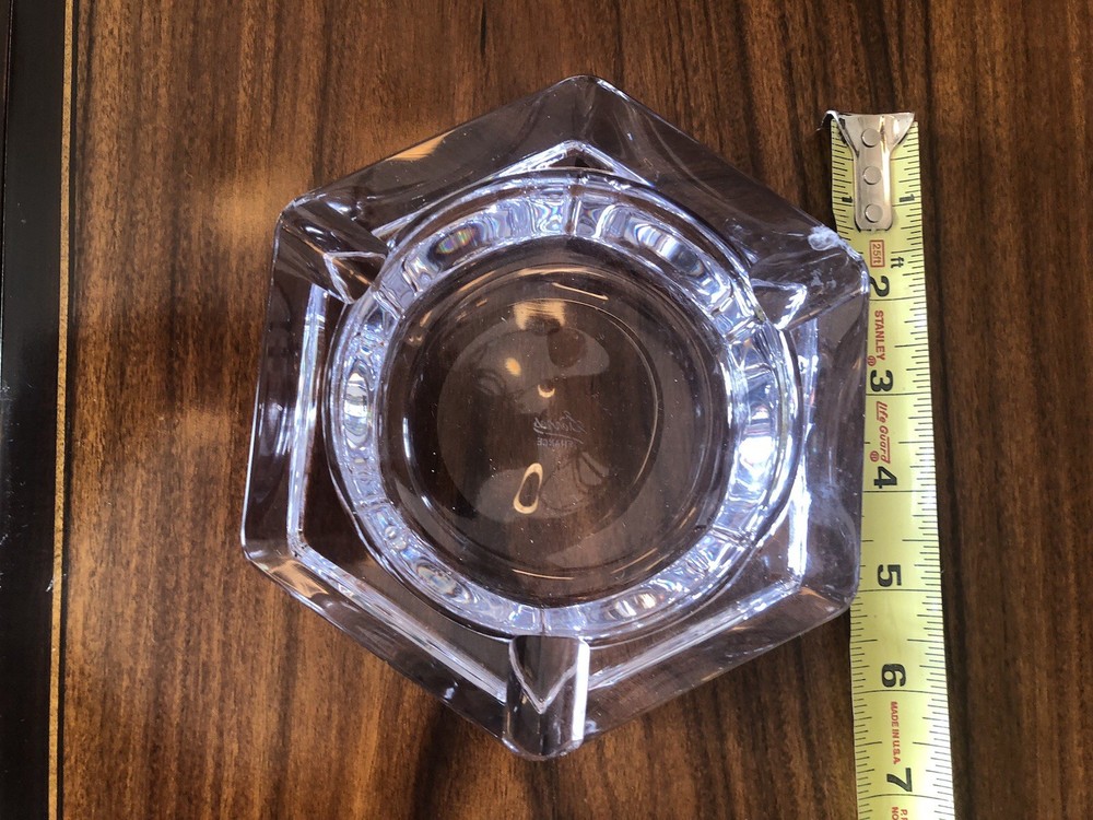 Lead Glass Ashtray