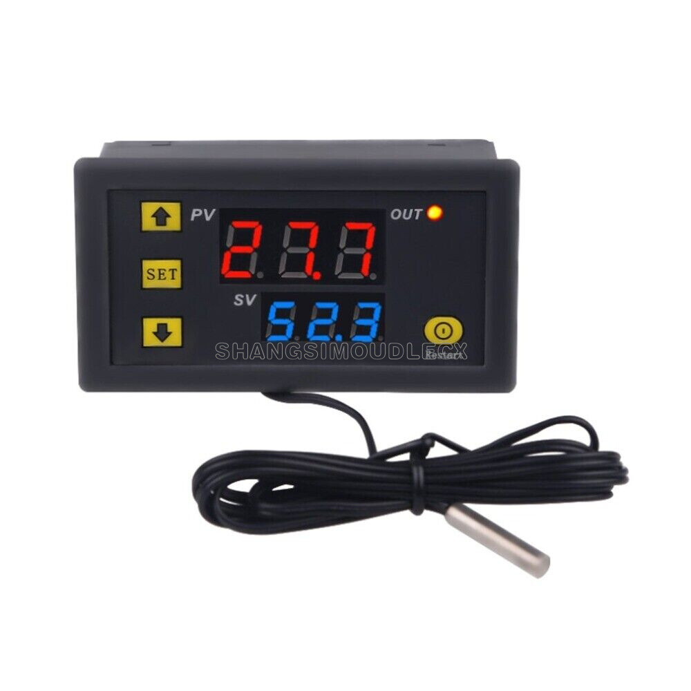 LCD 12V Digital Thermostat Temperature Controller Meter Regulator 20A-