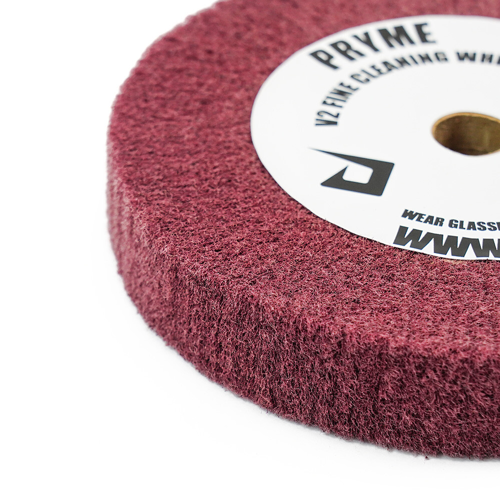 (3) 6" Fine Cleaning Wheels 400 Grit | Scotch Brite Buffing Polishing Buff Pad