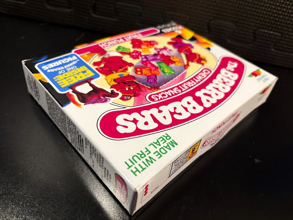 Berry Bears fruit snacks - Empty custom design display box