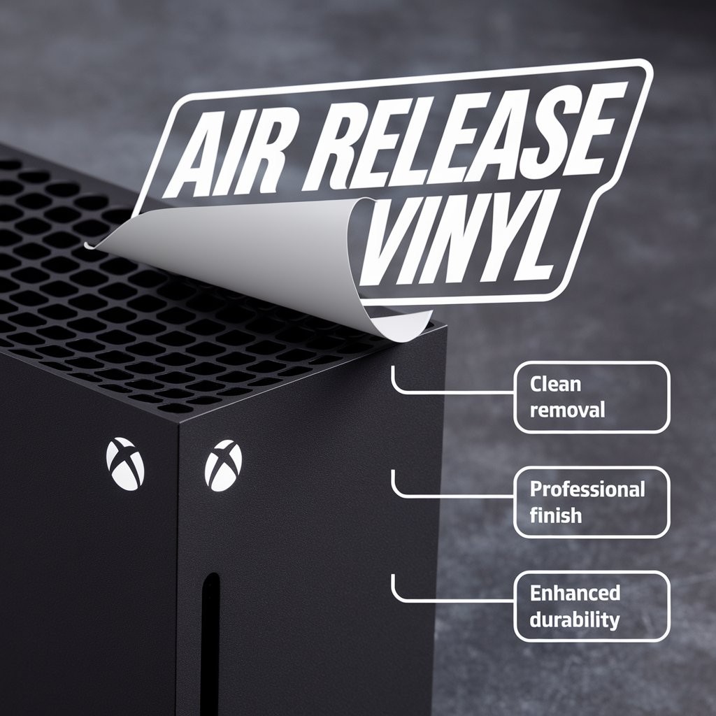 Xbox Series X Console & Controller Vinyl Skin Wrap – Volcanic Rock