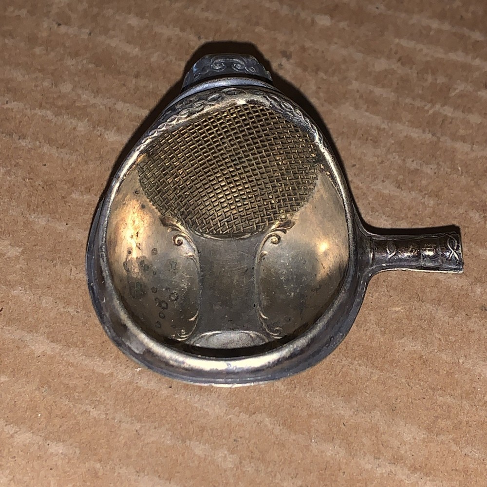 Antique Sheffield Silver? Tea Strainer
