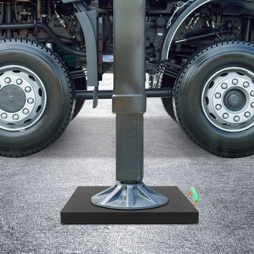 Medium Size Support Pad Black Heavy Duty Square Stabilizing Block With Handle