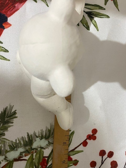 Teddy Bear Sitting Ceramic Bisque Ready to Paint