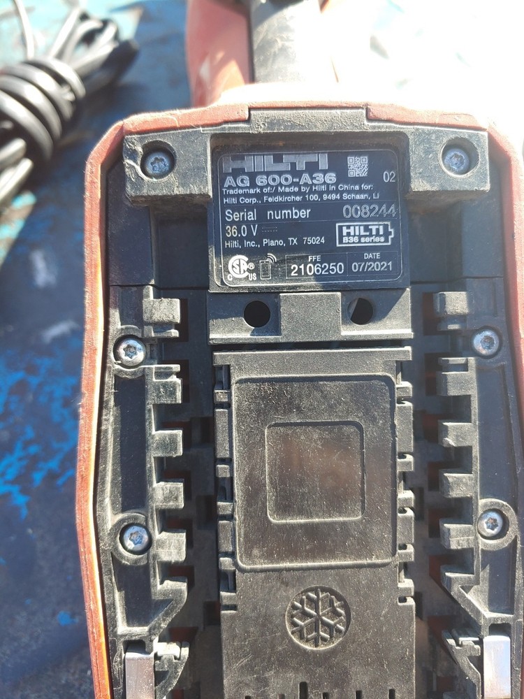 Hilti AG 600-A36 Grinder