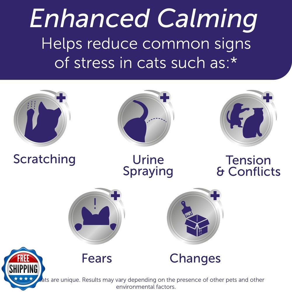 FELIWAY® Optimum 30 Day Cat Calming Plug In Pheromone Diffuser Starter Kit,