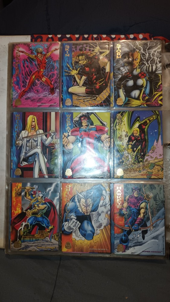 marvel universe cards 1994 complete set