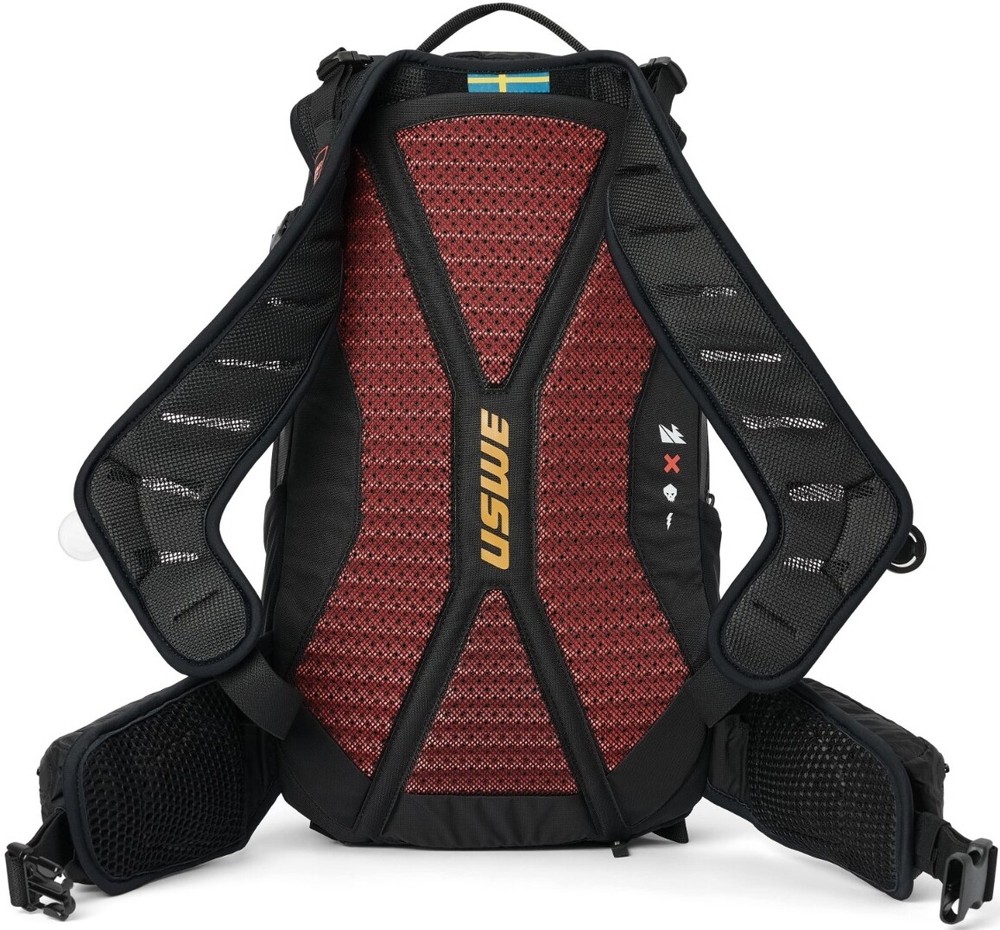 USWE Watt 25L MTB Backpack w/Back Protector Black/Gray